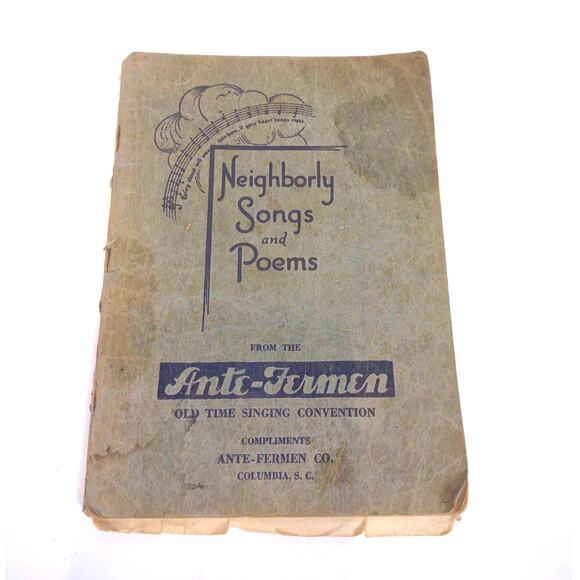 Neighborly Songs and Poems by Homer Rodeheaver 1932 Ante Fermen Compiled  PB - Picture 9 of 9